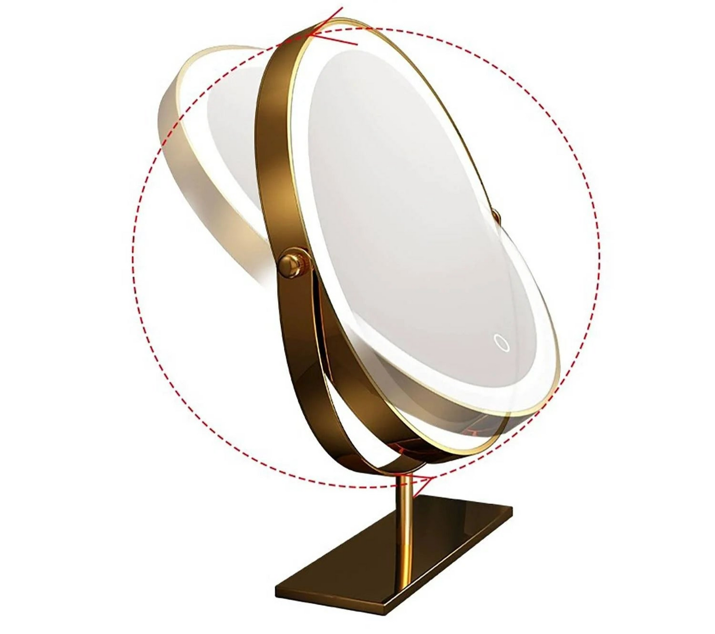 Miroir LED | Intelligent | Rotation 360°