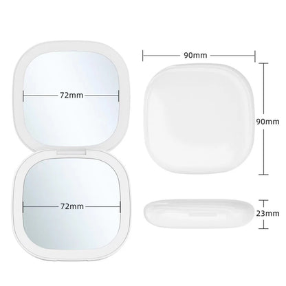 Miroir LED Pliable Compact | 5x/10x
